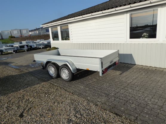 Handy 301-1500 ladtrailer m/boogie og aluminiumssider